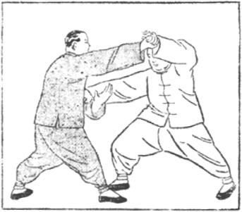 太極散手對打 - 陳炎林 (1943) - drawing 4